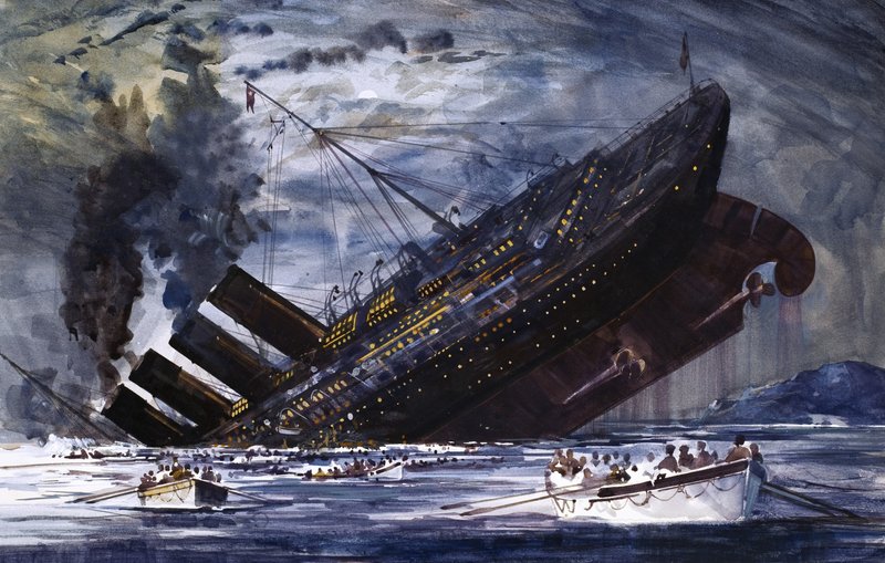 Titanicin uppoaminen tekijältä Graham Coton