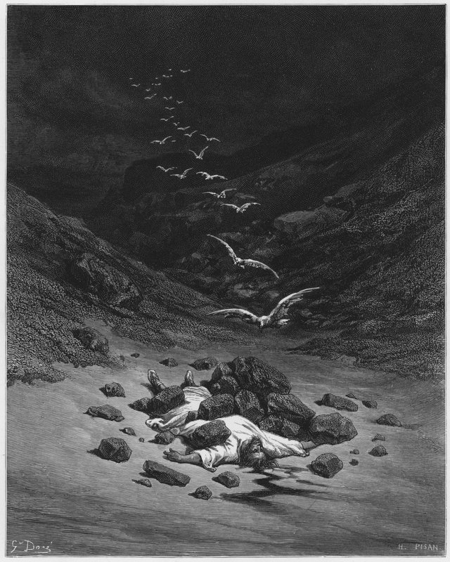 Gustave Dore Raamattu: Achan kivitettiin tekijältä Gustave Dore