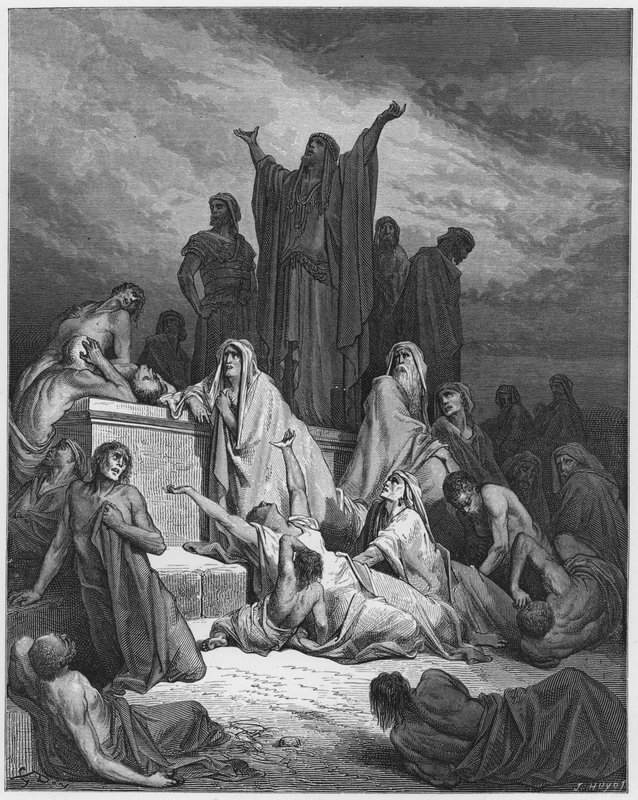 Gustave Dore Raamattu: Jerusalemin rutto tekijältä Gustave Dore