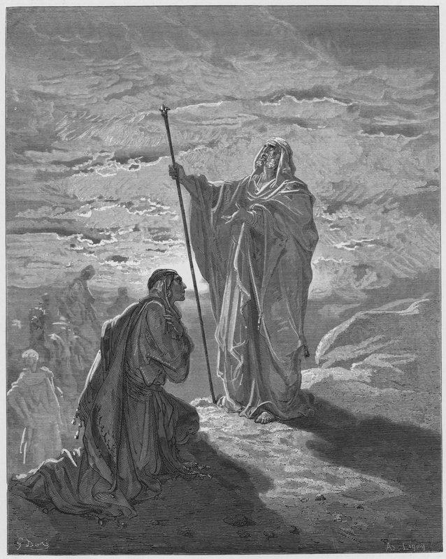 Gustave Dore Raamattu: Samuel siunaa Saulia tekijältä Gustave Dore