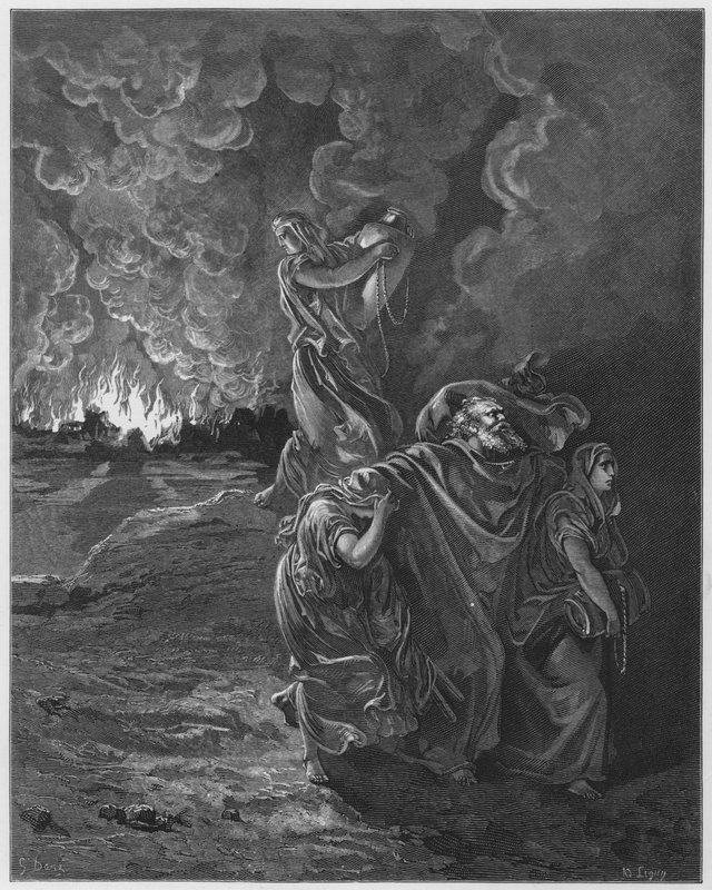 Gustave Dore Raamattu: Lootin lento tekijältä Gustave Dore