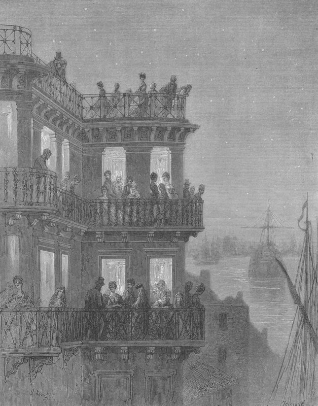 Greenwich, kauden aikana tekijältä Gustave after Dore