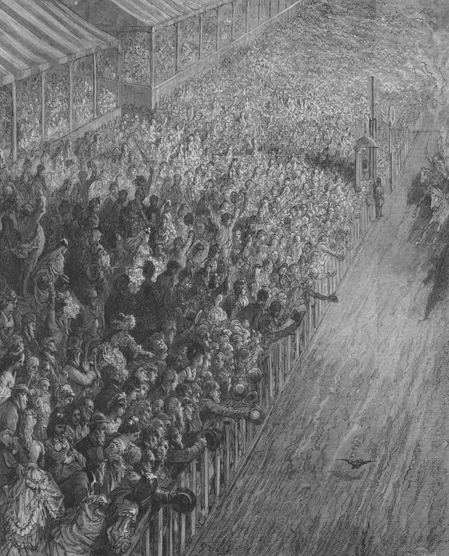 Derby, kurssin loppu tekijältä Gustave after Dore