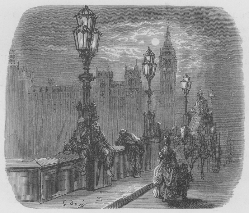 Lime-House Dock tekijältä Gustave after Dore
