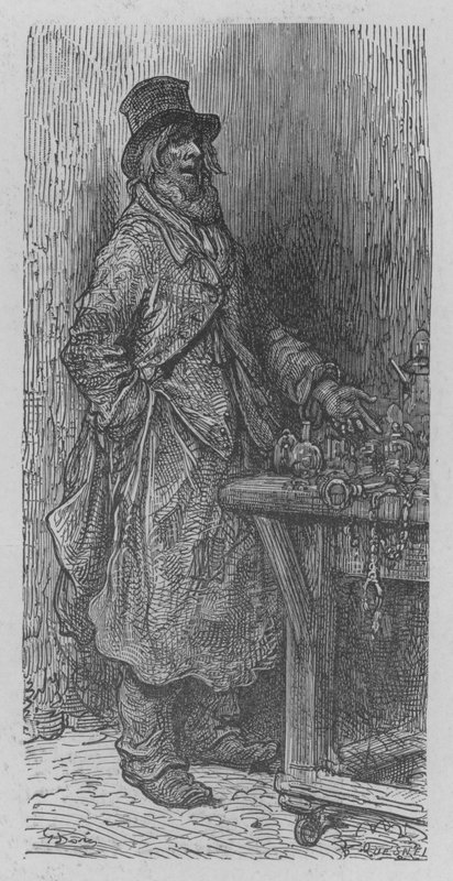 Lukkokauppias tekijältä Gustave after Dore