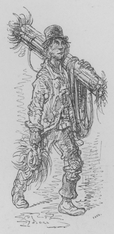 Nuohoaja tekijältä Gustave after Dore