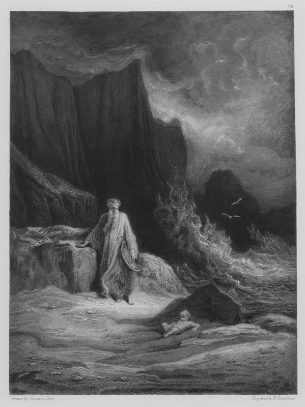 Kuningas Arthurin löytäminen tekijältä Gustave after Dore