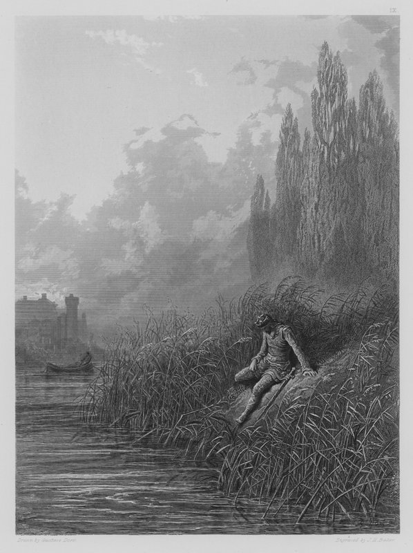 Lancelotin katumus tekijältä Gustave after Dore