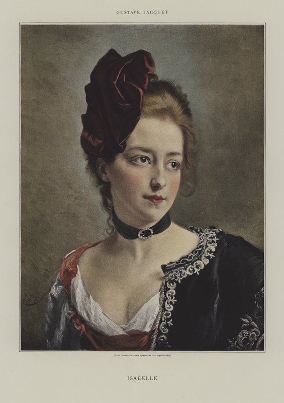 Isabelle tekijältä Gustave Jacquet