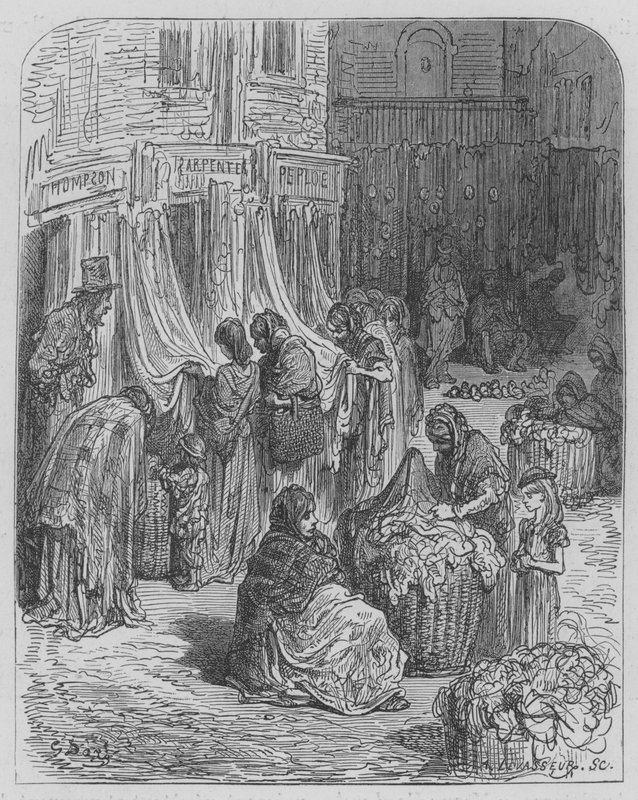 Rags-messut tekijältä Gustave after Dore