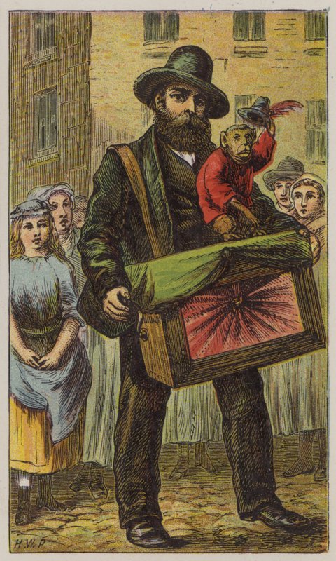 Urkumylly (väri litho) tekijältä H.W. (after) Petherick