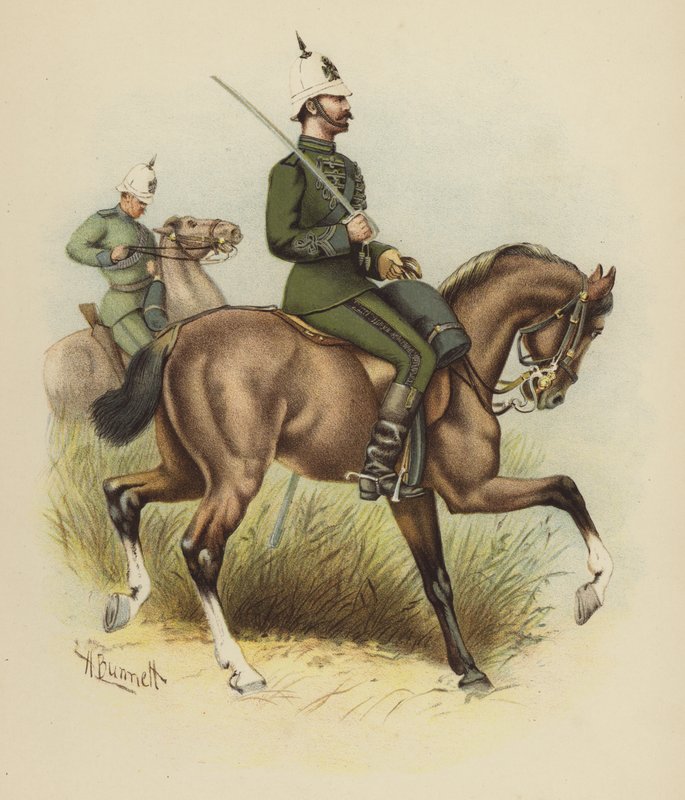 Cape Mounted -kiväärit tekijältä H. Bunnett