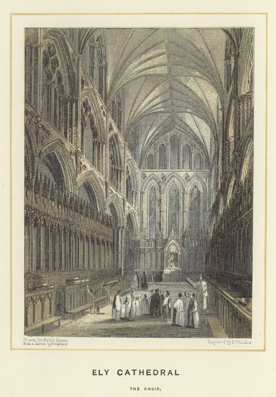 Ely Cathedral, kuoro tekijältä Hablot Knight Browne