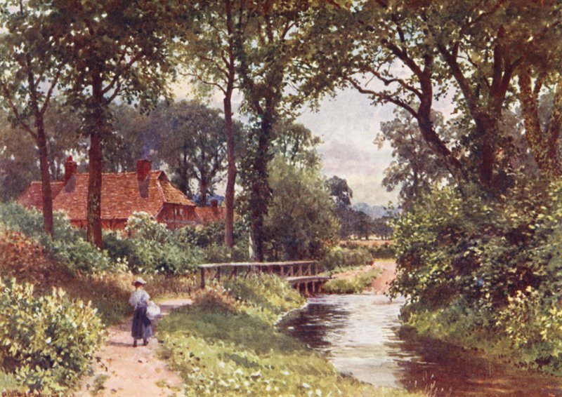 The Bourne, Chobham (värilitro) tekijältä Harold Sutton Palmer
