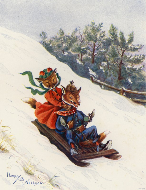 Tabagganing (Black Litho) tekijältä Harry B Neilson