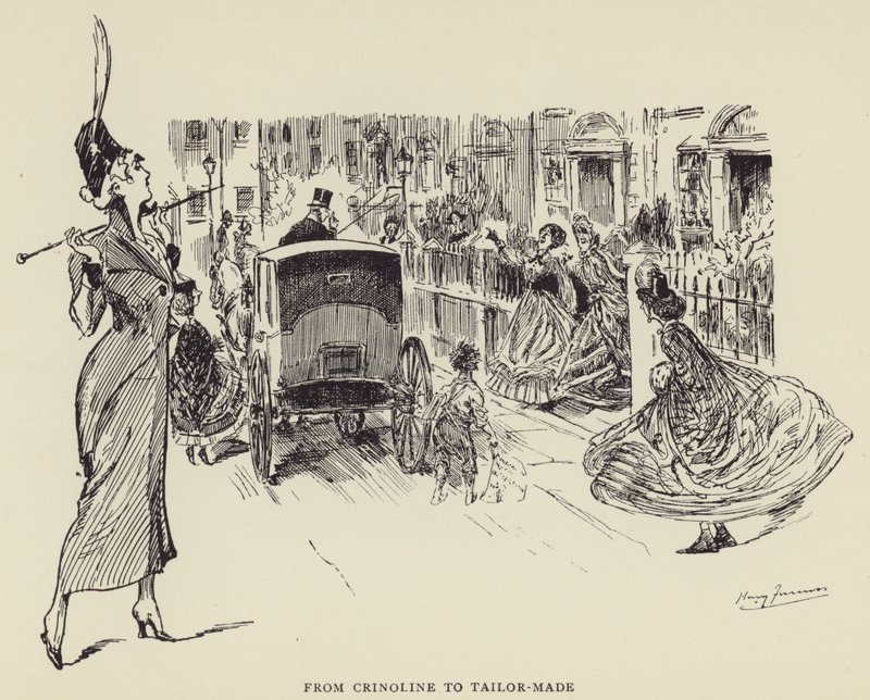 Crinolinesta räätälöityyn tekijältä Harry Furniss