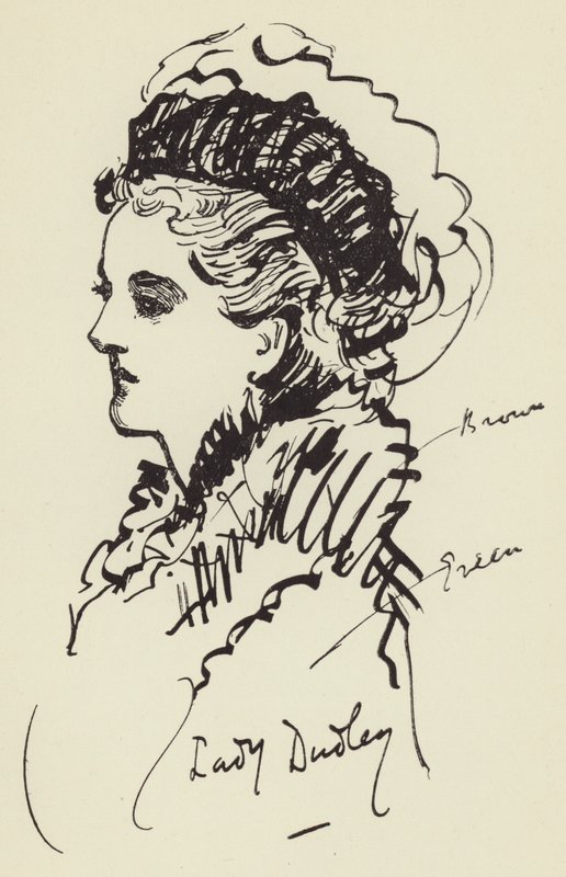 Lady Dudley tekijältä Harry Furniss