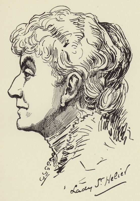 Lady St Helier tekijältä Harry Furniss