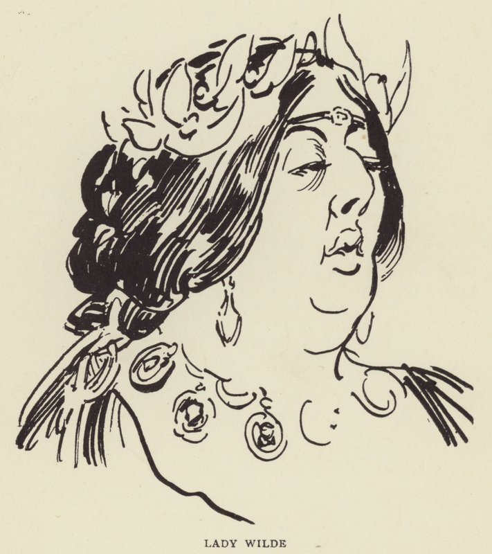 Lady Wilde tekijältä Harry Furniss