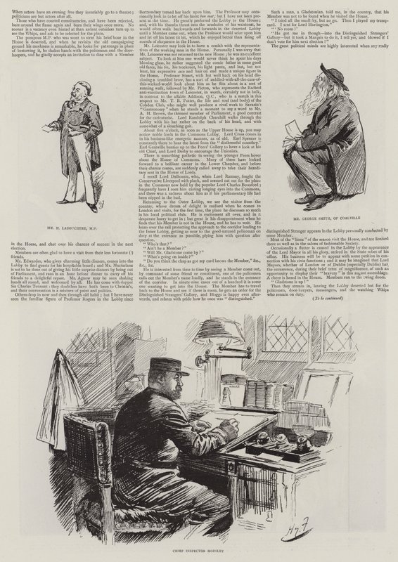 Elämä parlamentissa, muukalaiset talossa tekijältä Harry Furniss