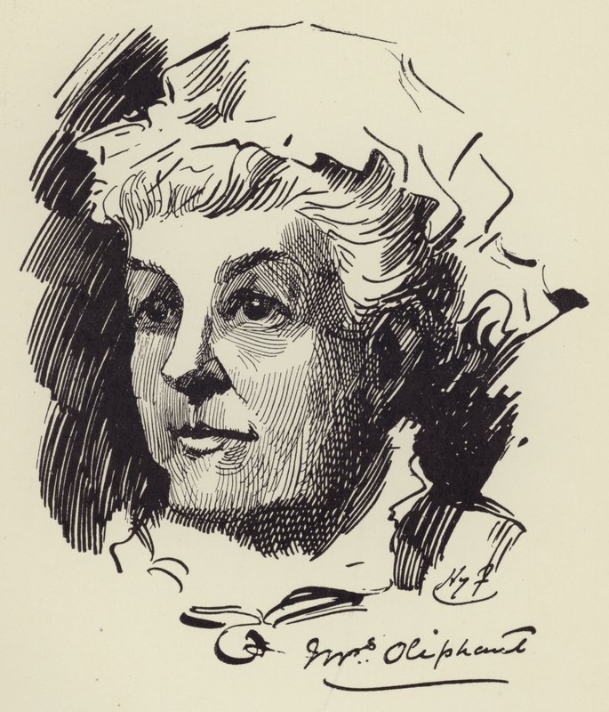 Rouva Oliphant tekijältä Harry Furniss