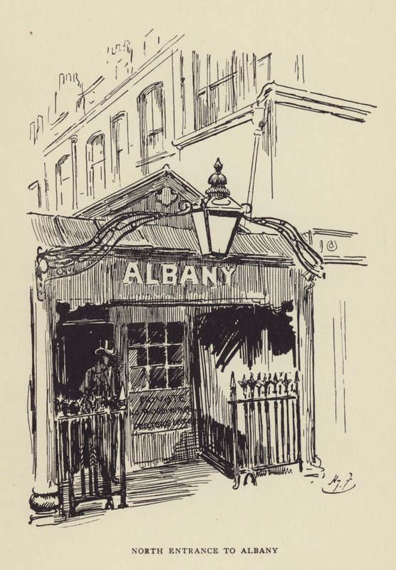 Albanyn pohjoinen sisäänkäynti tekijältä Harry Furniss