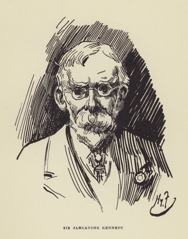 Sir Alexander Kennedy tekijältä Harry Furniss