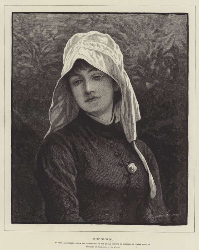 Phoebe tekijältä Helen Allingham