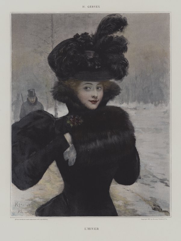 LHiver (talvi) tekijältä Henri Gervex