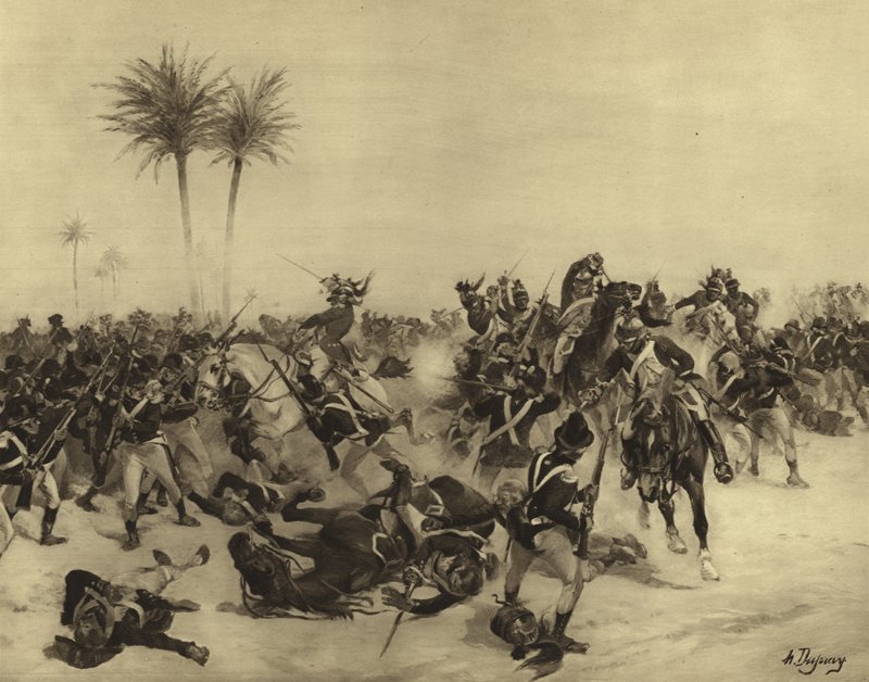 Aleksandrian taistelu, 1801 (syväpaino) tekijältä Henri Louis Dupray