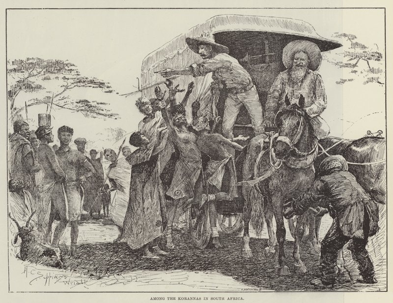 Etelä-Afrikan korantojen joukossa tekijältä Henry Charles Seppings Wright