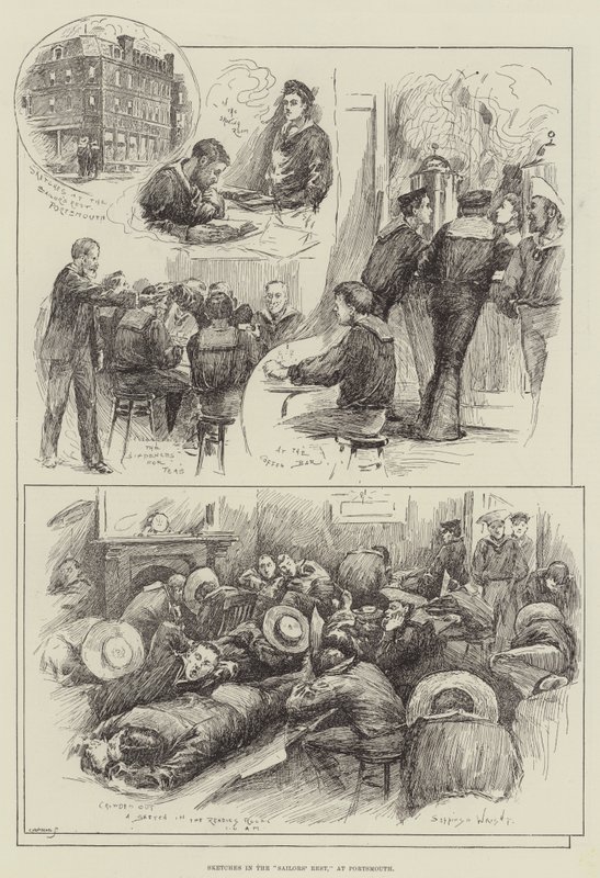 Luonnokset Sailors