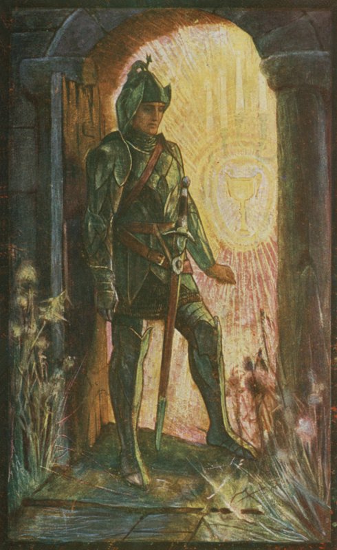 Lancelot kappelissa tekijältä Henry Justice Ford