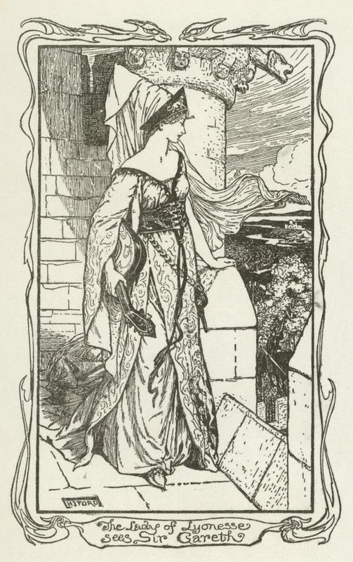 Lady of Lyonesse näkee Sir Garethin tekijältä Henry Justice Ford
