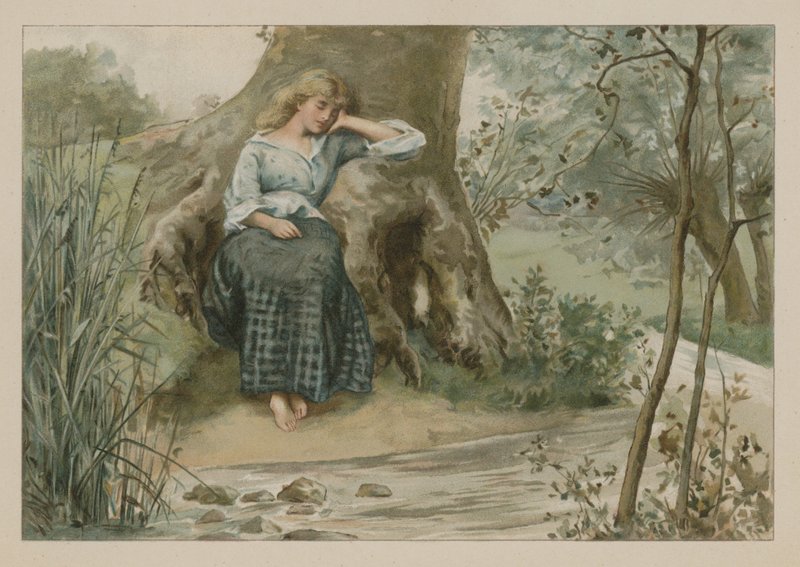 Afton Water (chromolitho) tekijältä Henry Marriott Paget
