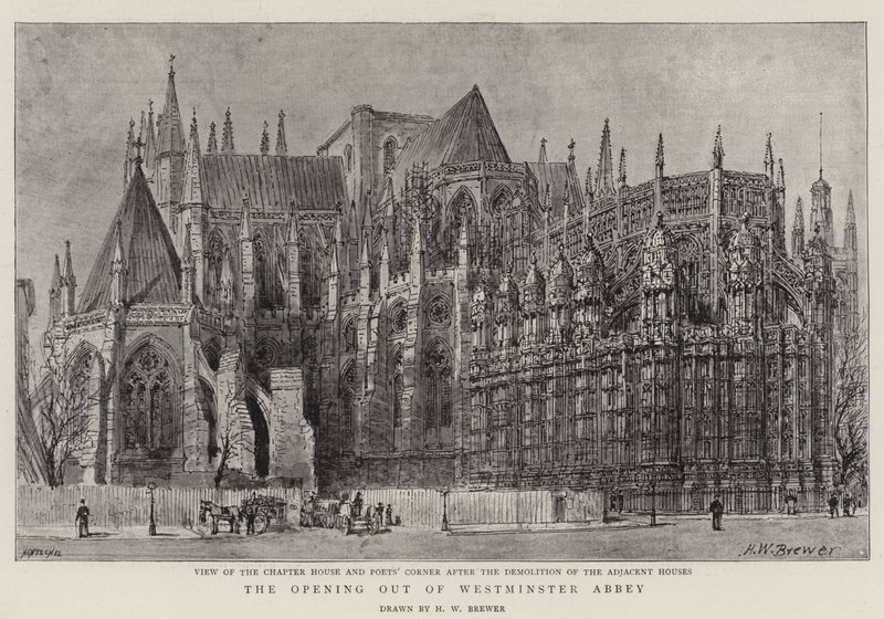 Westminster Abbeyn avajaiset tekijältä Henry William Brewer