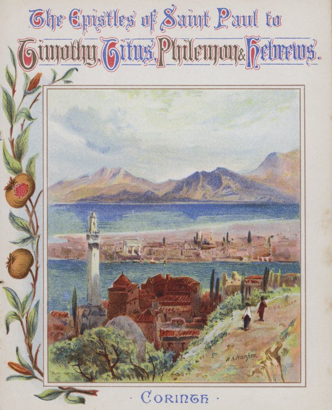 Korintti (chromolitho) tekijältä Henry Andrew Harper