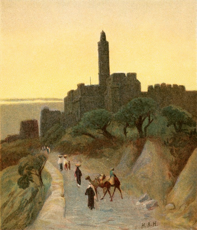 Jerusalem, Daavidin torni tekijältä Henry Andrew Harper