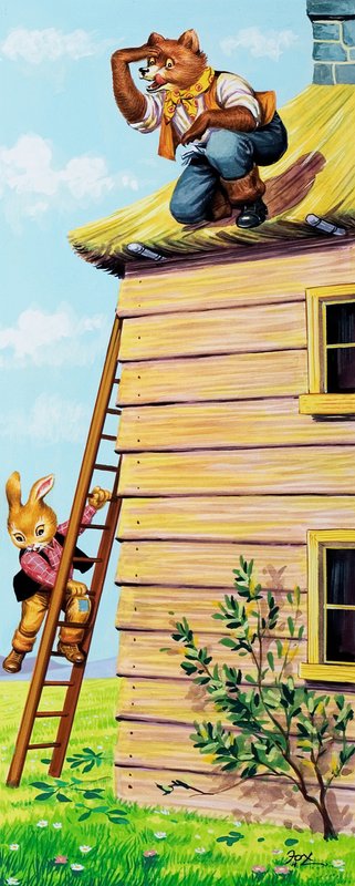 Brer Rabbit ja Brer Fox tekijältä Henry Charles Fox