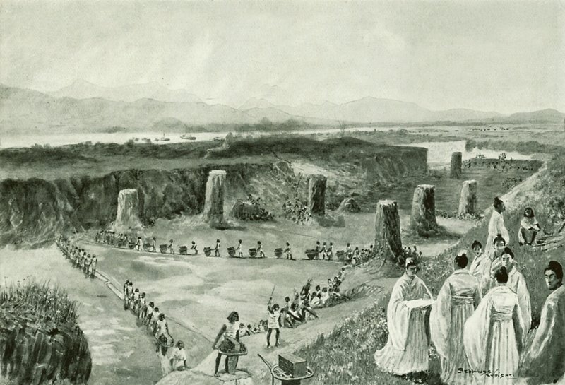 Kiinan Grand Canal tekijältä Henry Charles Seppings Wright