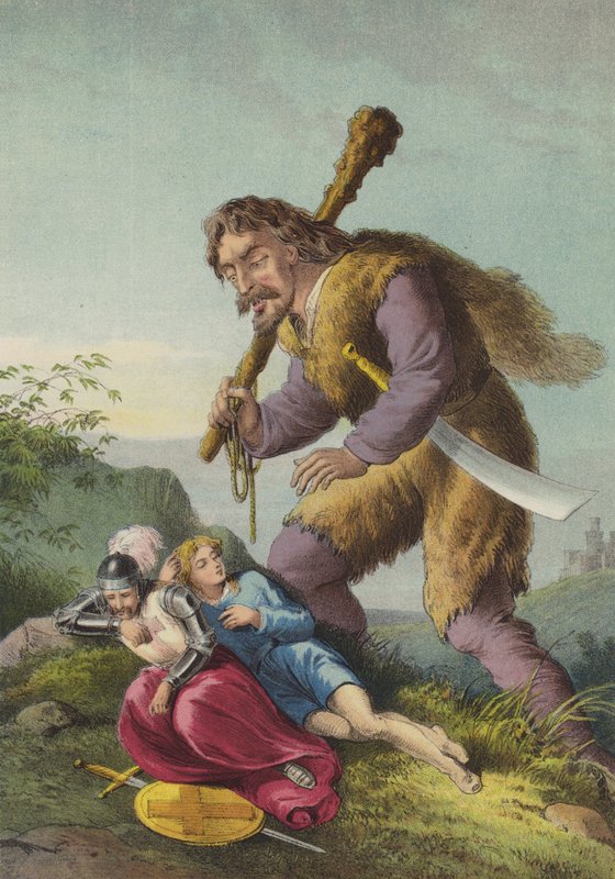 Giant Despair (chromolitho) tekijältä Henry Courtney Selous