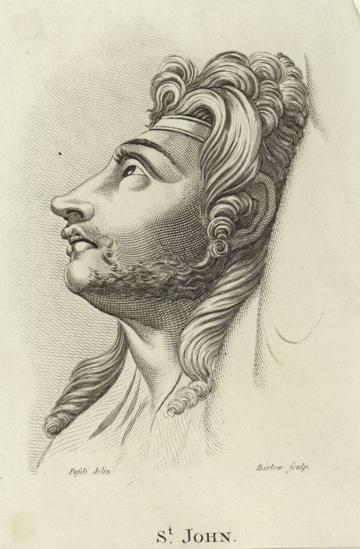 Pyhä Johannes tekijältä Johann Heinrich Füssli
