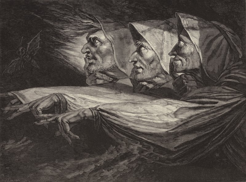 Noidat Macbethissä tekijältä Johann Heinrich Füssli
