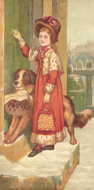 Prinsessan hyväntekeväisyys (väri litho) tekijältä Henry Hetherington Emmerson