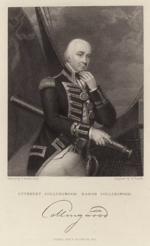 Cuthbert Collingwoodin muotokuva tekijältä Henry Howard