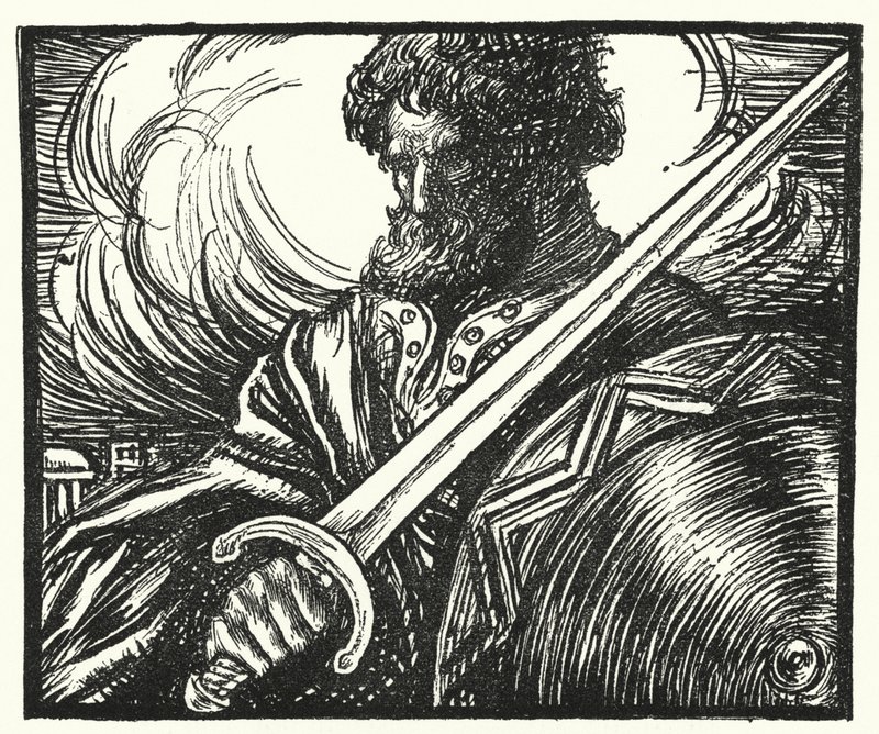 Matthew Arnold runo: Alaric at Rooma (kaiverrus) tekijältä Henry Ospovat