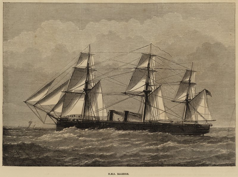 HMS Raleigh tekijältä Henry Spernon Tozer