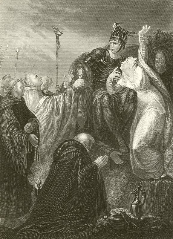 Pyhä Augustinus ennen Ethelbertusta tekijältä Henry Tresham