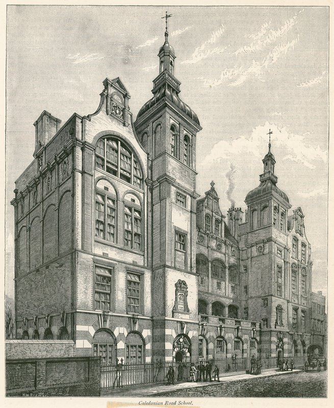 Caledonian Road School, Lontoo tekijältä Henry William Brewer