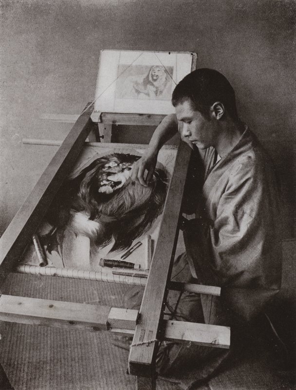 The Brodeerer (m/w kuva) tekijältä Herbert Ponting